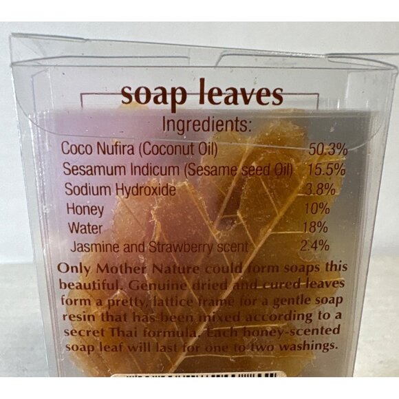 Coldwater Creek Soap Leaves With Jasmine & Strawberry Scent - Picture 2 of 5